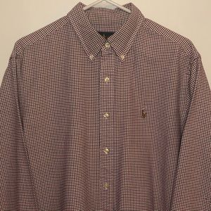 Large Ralph Lauren Polo Classic Fit Long Sleeve